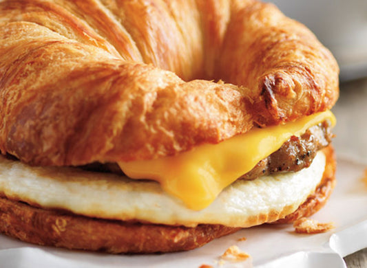 #15 (Sandwich) Sausage Egg & Cheese Croissant