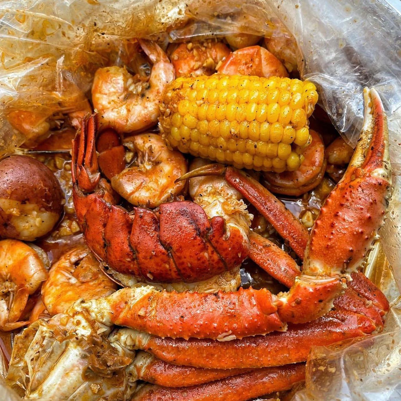 Louisiana Seafood Boil Self-Builder (Catering Sizes)