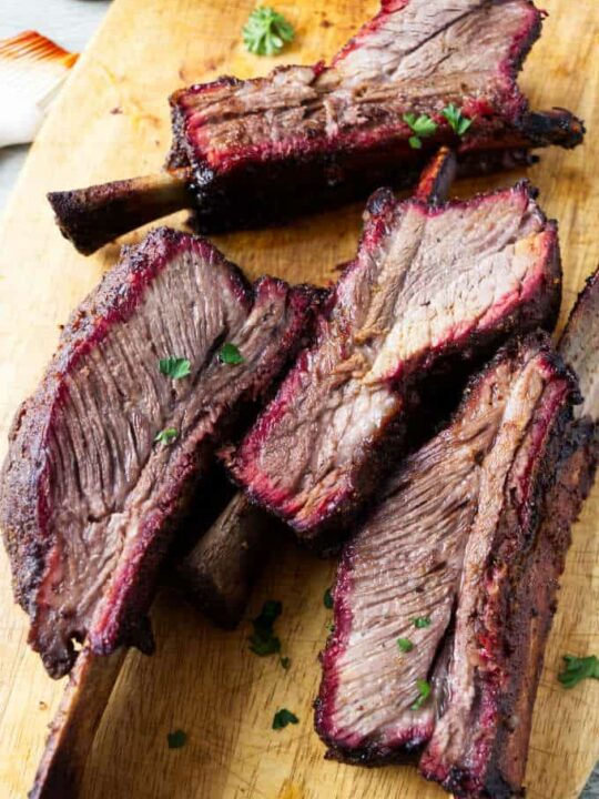 Texas Smoked Superior Angus Beef Chuck Short Ribs (Catering Size)