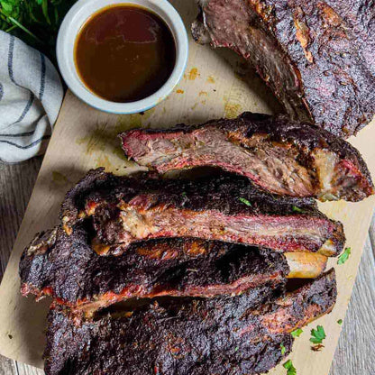 Texas Smoked Superior Angus Beef ("Meaty") Back Ribs