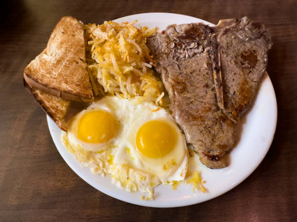 #8 (Plate) The Great Steak Breakfast