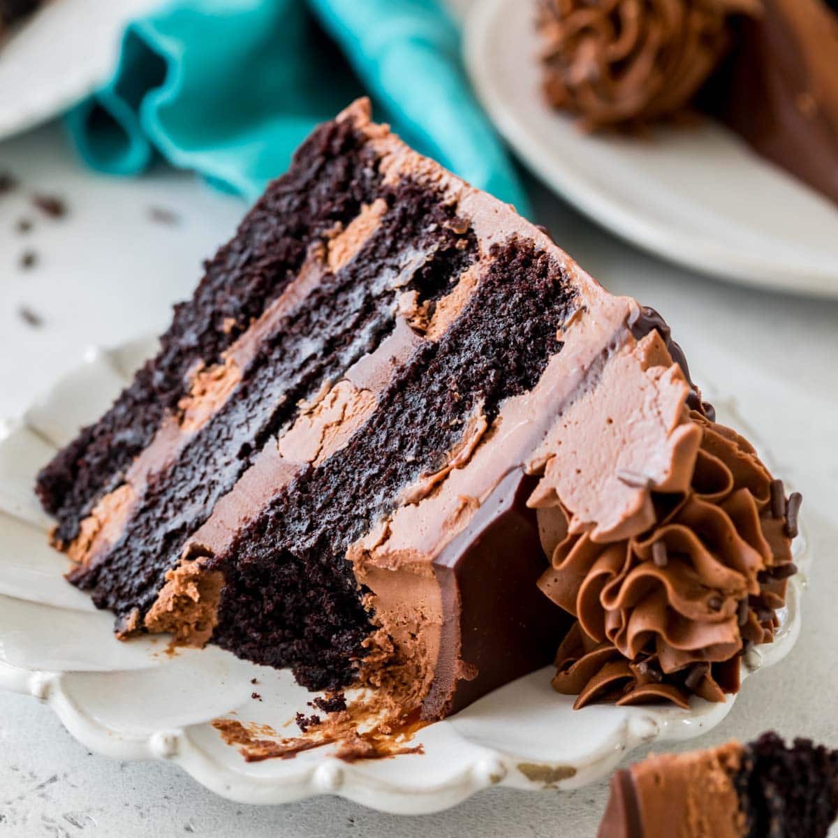 Triple Chocolate Cake (2 Layer) (Catering Size)