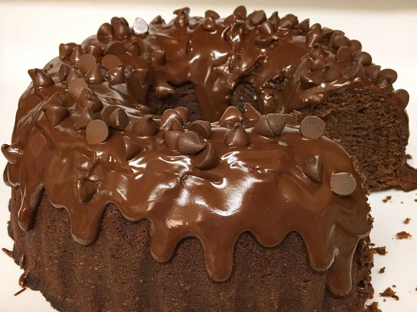 Triple Chocolate Fudge Pound Cake