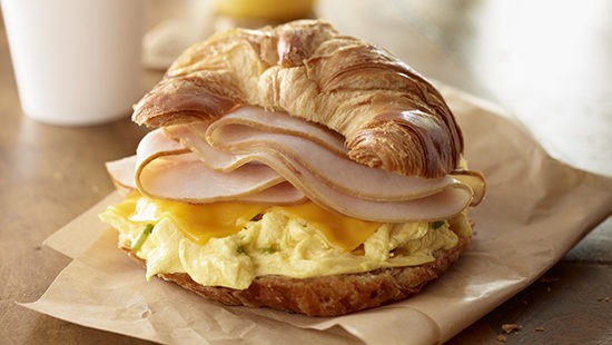 #17 (Sandwich) Turkey Egg & Cheese Croissant