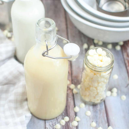 Breakfast White Chocolate Sauce Topping