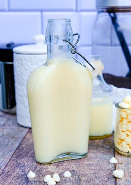 Breakfast White Chocolate Sauce Topping