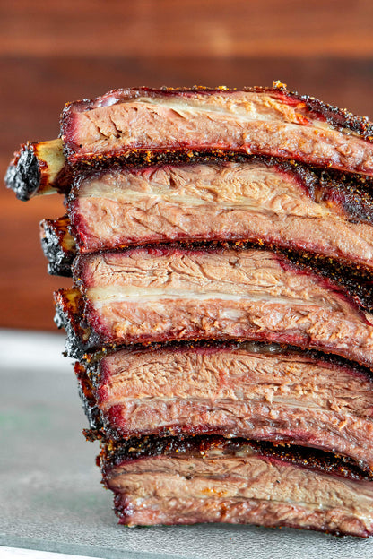 Texas Smoked Beef Back Ribs