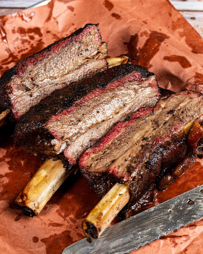 Texas Smoked Premium Angus ("DINO") Beef Short Ribs (Catering Size)