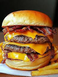 Angus 100% Beef Bacon Cheeseburger (#3)