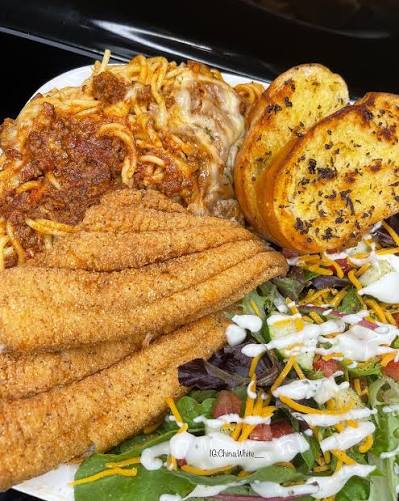 Southern Million Dollar Baked Spaghetti