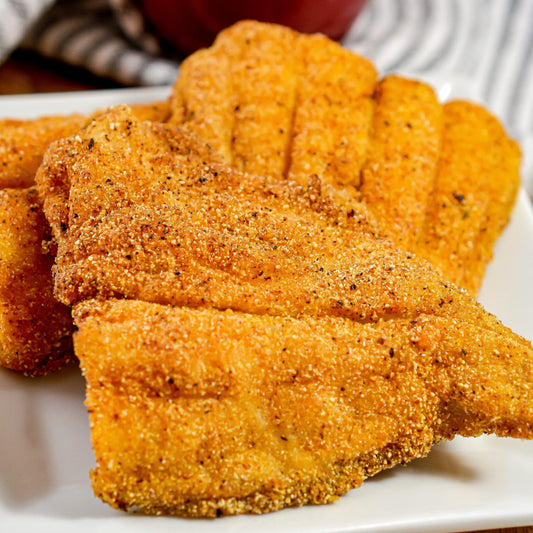 Louisiana Fried Catfish Fillets (Catering Size)