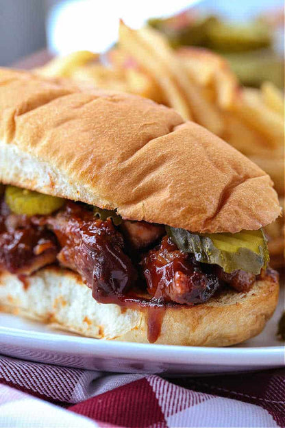 BBQ Spare Rib Sandwich