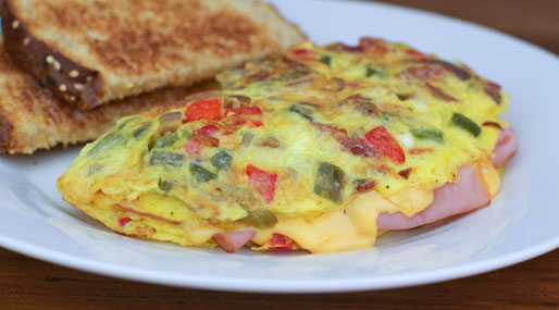 Breakfast Omlette Combo #3 : The Fully Loaded Breakfast